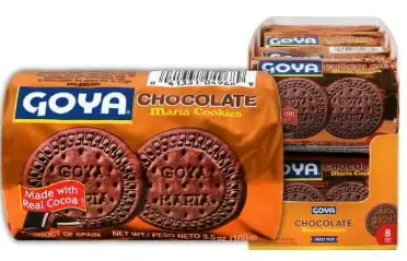 [Goya Chocolate Maria Cookies 8-3.5 Oz] Goya Chocolate Maria Cookies 8-3.5 Oz