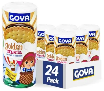 [Goya Golden Maria Cookie Sandwiches 4-8 Pack/5.1 Oz] Goya Golden Maria Cookie Sandwiches 4-8 Pack/5.1 Oz