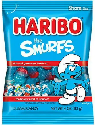 Haribo Smurfs 12 x 4 Oz