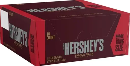 [Hershey Special Dark King 18-2.6oz] Hershey Special Dark King 18-2.6oz