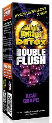 High Voltage Double Flush/ Acai Grape