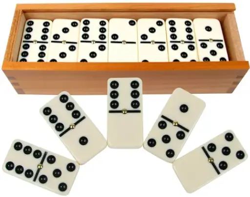 [House Staff Domino Ivory 28ct] House Staff Domino Ivory 28ct