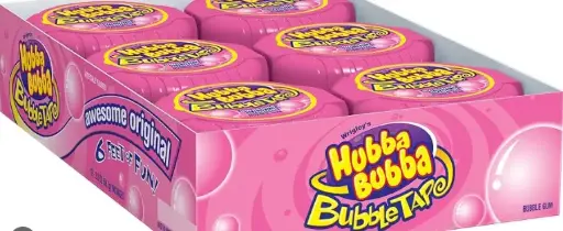 [Hubba Bubba Tape Original Bubble Gum 6-20oz] Hubba Bubba Tape Original Bubble Gum 6-20oz