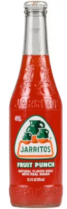 [Jarritos Fruit Punch Glass Bottle] Jarritos Fruit Punch Glass Bottle 12.5OZ
