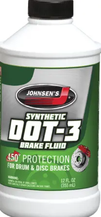 [Johnsen Dot 3 Brake Fluid - 12 Oz] Johnsen Dot 3 Brake Fluid - 12 Oz