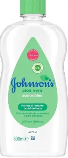 [Johnsons Baby Oil Aloe Vera 500ml 6pk] Johnsons Baby Oil Aloe Vera 500ml 6pk