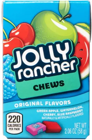 Jolly Rancher Fruit Chews 12-2.06oz