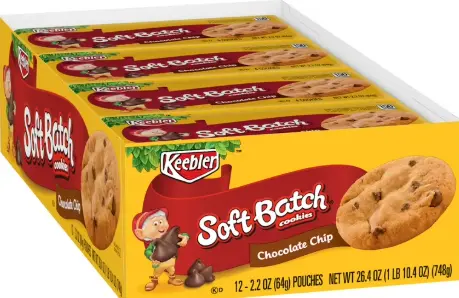 [Keebler Soft Chocolate Chip Cookies 12ct] Keebler Soft Chocolate Chip Cookies 12ct