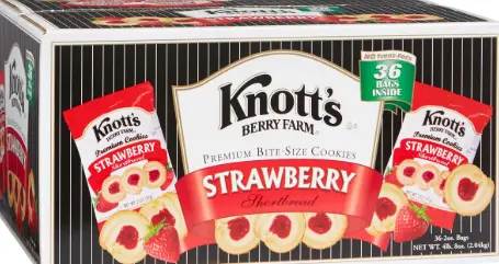 Knotts Short Bread Strawberry 36-2oz