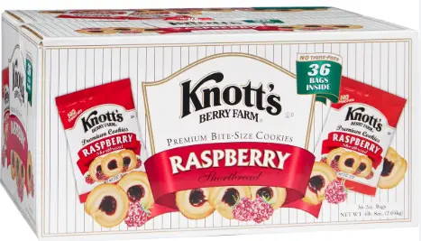 Knotts Shortbread Raspberry 36-2oz
