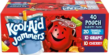 [KoolAid Jammers Variety 40-6oz] KoolAid Jammers Variety 40-6oz.