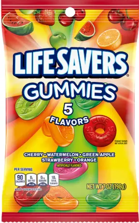 [Lifesavers Gummy 5 Flavors 12-7 Oz] Lifesavers Gummy 5 Flavors 12-7 Oz