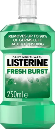 [Listerine Mouthwash Freshburst 250ml] Listerine Mouthwash Freshburst 250ml - Single