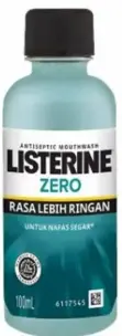 [Listerine Mouthwash Zero 100ml] Listerine Mouthwash Zero 100ml