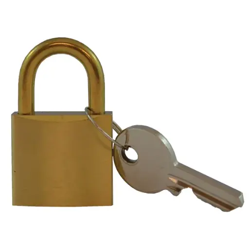 [Lockman Brass Padlock 40mm] Lockman Brass Padlock 40mm