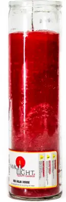 [Magic Light Glass Candle Red 12ct] Magic Light Glass Candle Red 12ct