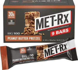 [Met-rx Peanut Butter Pretzel 9-3.52oz] Met-rx Peanut Butter Pretzel 9-3.52oz