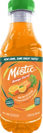 [Mistic 16 Oz - Orange Carrot] Mistic 16 Oz - Orange Carrot