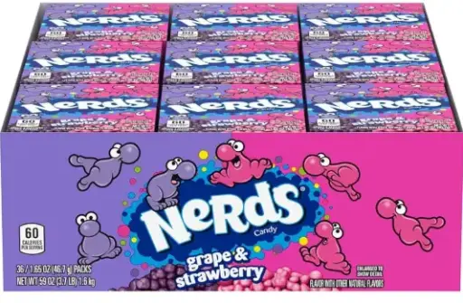 Nerds Grape & Strawberry 36ct 1.65oz
