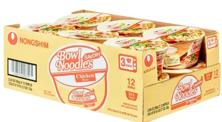 [Nongshim Noodle Chicken 12-3.03oz] Nongshim Noodle Chicken 12-3.03oz