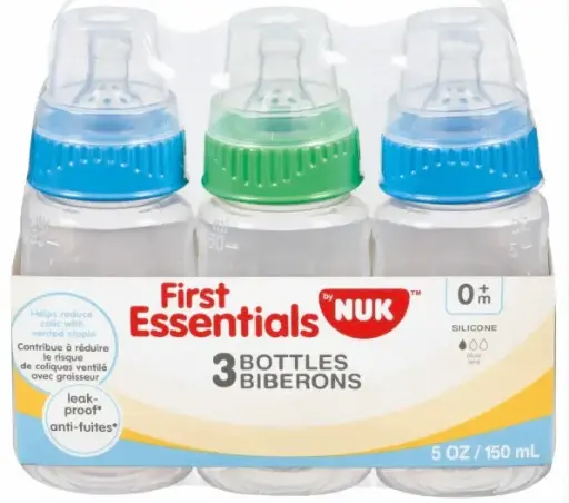 [Nuk First Essential Baby Bottles 6-5oz] Nuk First Essential Baby Bottles 6-5oz