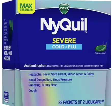 [Nyquil Severe Cold & Flu 32 CT] Nyquil Severe Cold & Flu 32 CT