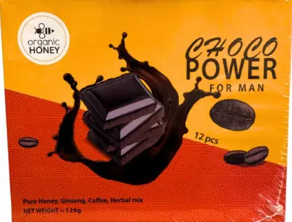 [Organic Honey Choco Power 12 Pcs] Organic Honey Choco Power 12 Pcs