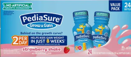 [Pediasure Strawberry Shake 24-8oz] Pediasure Strawberry Shake 24-8oz