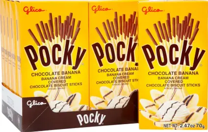 [Pocky Chocolate Banana 10-2.47oz] Pocky Chocolate Banana 10-2.47oz