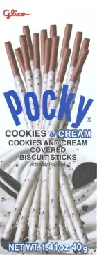 [Pocky Cookies & Cream 10-1.41oz] Pocky Cookies & Cream 10-1.41oz