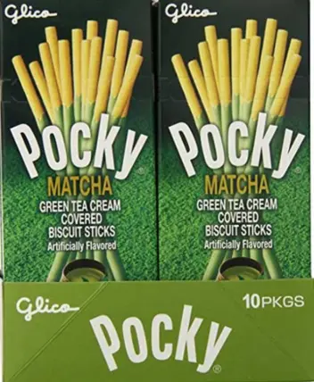 [Pocky Matcha 10ct 1.41oz] Pocky Matcha 10ct 1.41oz