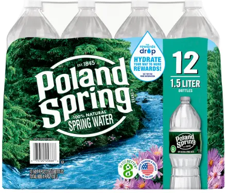[Poland Spring Water 1.5L 12ct] Poland Spring Water 1.5L 12ct