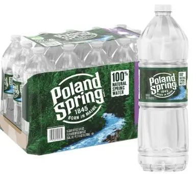 [Poland Spring Water 1Liter 15ct] Poland Spring Water 1Liter 15ct