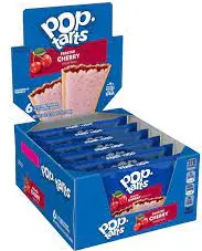 [Pop Tarts Cherry 6-3.3oz] Pop Tarts Cherry 6-3.3oz