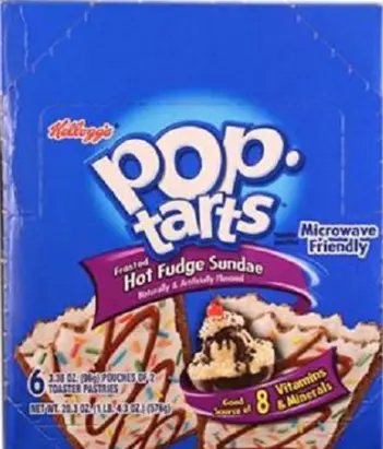 [Pop Tarts Hot Fudge Sundae 6-3.3 Oz] Pop Tarts Hot Fudge Sundae 6-3.3 Oz