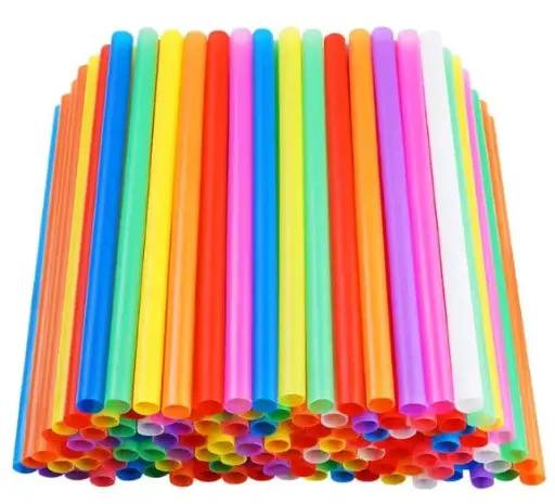 [Straws - Plastic Shake Straws 8'] Plastic Shake Straws 8'
