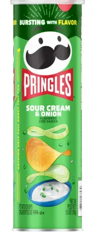 Pringle Big Sour Cream & Onion 14-5.5 Oz