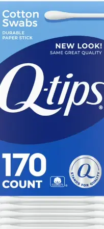 [Q-Tips Cotton Swaps 170ct] Q-Tips Cotton Swaps 170ct
