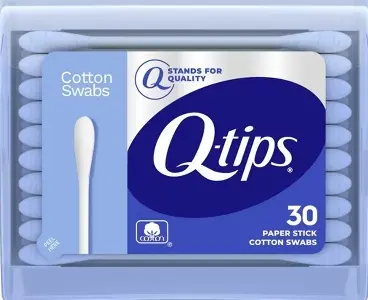[Q-Tips Cotton Swaps 30ct] Q-Tips Cotton Swaps 30ct