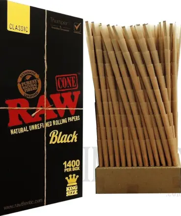[Raw Classic Natural 1400ct] Raw Classic Black Natural 1400ct