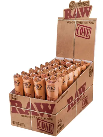 [Raw Cone Classic 1 1/4 32-6pk] Raw Cone Classic 1 1/4 32-6pk