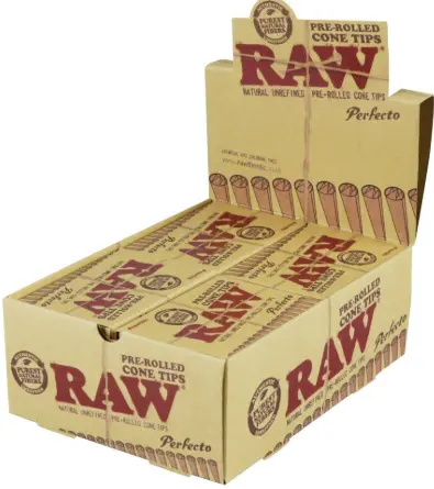 [Raw Natural Pre-Rolled Tips 20ct] Raw Natural Pre-Rolled Tips 20ct