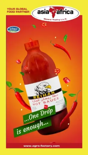 Reihan Hot Sauce 88 ml Single