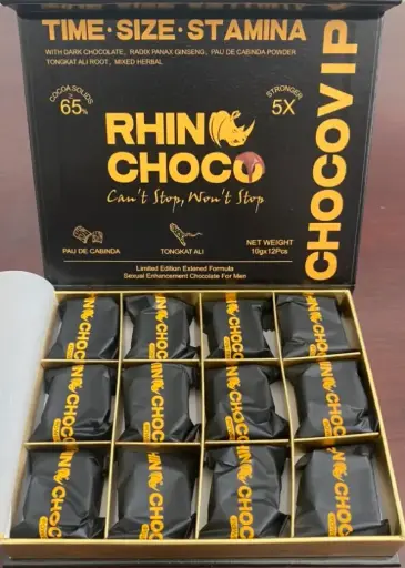 Rhino Choco Mango 12 Pcs