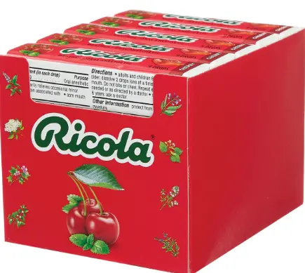 [Ricola Cherry Herb 20-31.5 g] Ricola Cherry Herb 20-31.5 g