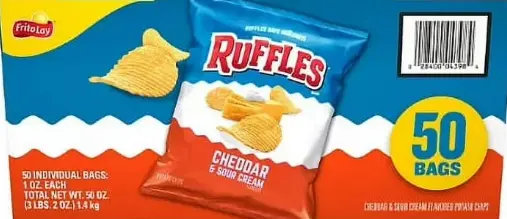 [Ruffles Cheddar & Sour Cream] Ruffles Cheddar & Sour Cream