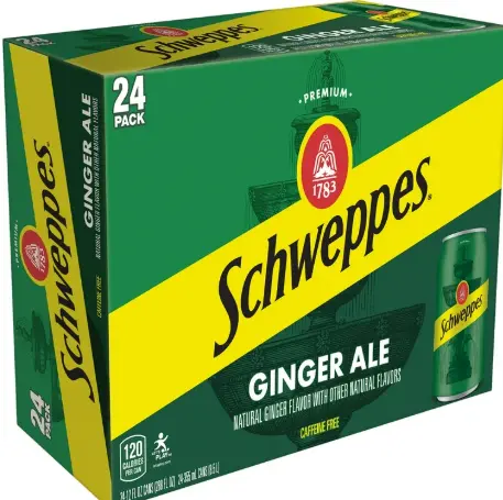 [Schweppes Ginger Ale Can 24-12 Oz] Schweppes Ginger Ale Can 24-12 Oz