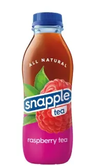 [Snapple 16 Oz Bottle - Raspberry Tea] Snapple 16 Oz Bottle - Raspberry Tea