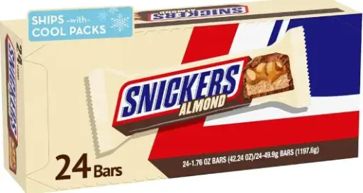 [Snickers Almond Chocolate 24-1.76] Snickers Almond Chocolate 24-1.76