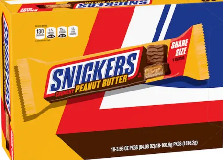 [Snickers Crunchy P.B King Size 18-3.56oz] Snickers Crunchy P.B King Size 18-3.56oz
